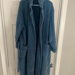 Women's Blue Long robe